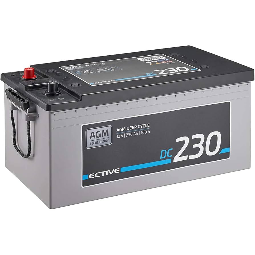 AGM Deep-Cycle 12V 200–230Ah VRLA аккумулятор